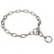 Recommended by VDH Member of F.C.I. Herm Sprenger Fur Saver Choke Collar of Chrome-plated Steel