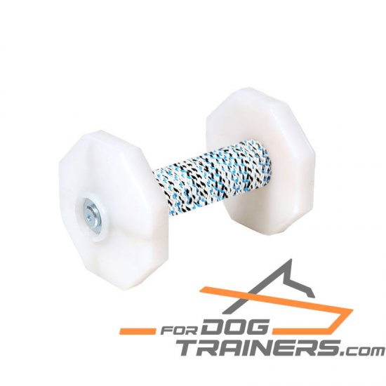 'Safe Grab' Hardwood Dog Training Dumbbell 650g - SchH 1 - Click Image to Close