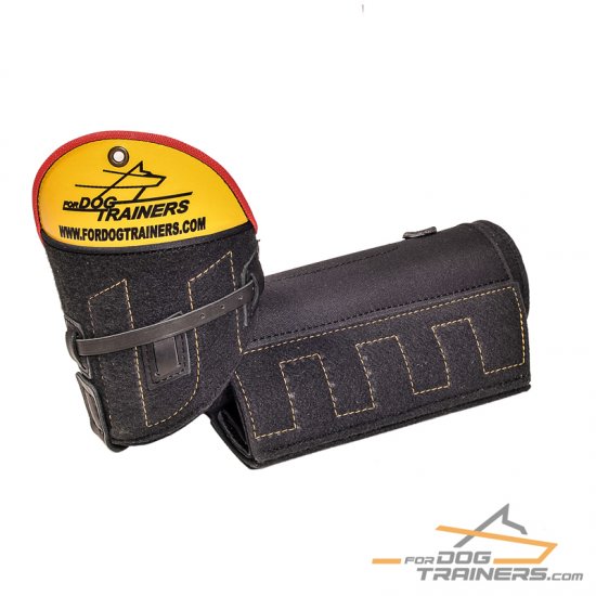 Dog Bite Protection Sleeve with Tri-Level Bite Bar Regulation