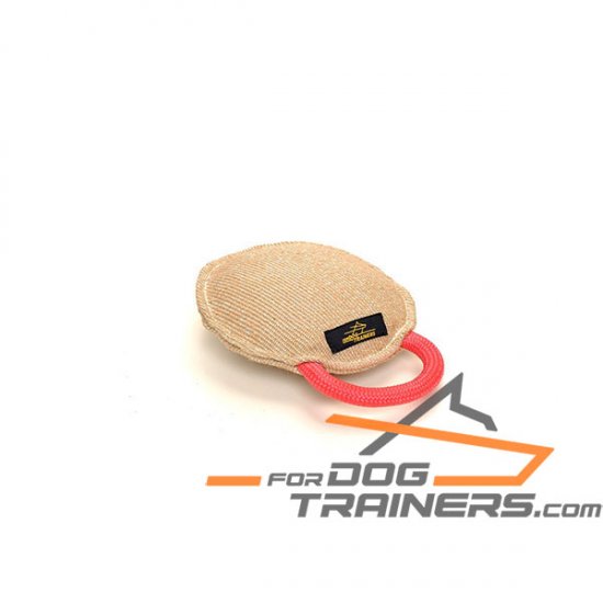 'Easy Grip' Jute Bite Dog Tug with Strong Handle 8 * 8* 3 inch (20* 20* 7 cm)