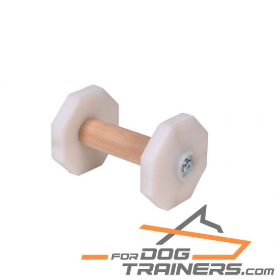 'Fetch Master' Top Grade Dog Dumbbell for Schutzhund Trials 650 g - Click Image to Close