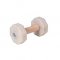 'Extreme Training' Wooden Dog Dumbbell with Plastic Removable Plates for Schutzhund Training II 1 kg (1000 gr)