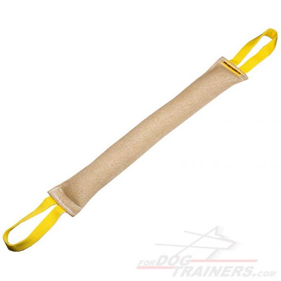 Durable Jute Bite Tug (Tag) for Dog Bite Skills Improvement - Click Image to Close