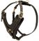 Handcrafted Padded Leather Dog Harness for Walking and Training