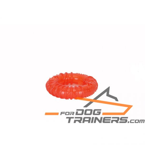 'Healthy Trainer' Interactive Treat Dispensing Dog Looper of Special Rubber