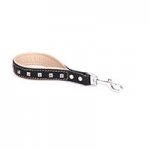 'Extra Chic' Studded Leather Dog Leash