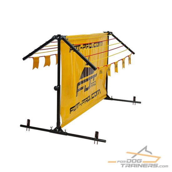 Schutzhund Training Jump/Barrier with Removable "long jump" Frame - Click Image to Close