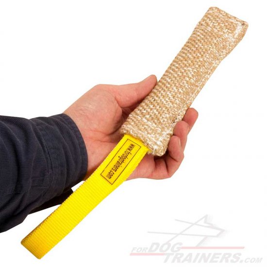 Jute Bite Tug with Comfortable Loop - Click Image to Close