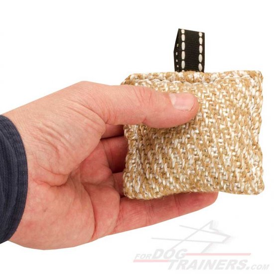 New Jute Bite Tug with Small Loop - Click Image to Close