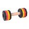 'Easy Lifting' 'Resistant Wooden Dumbbell with Plastic Bells for Schutzhund Training 2000 g