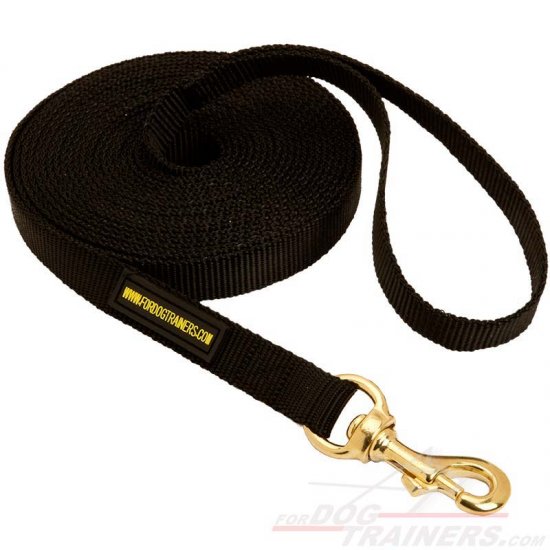 Nylon Extra Long Dog Leash for Training and Tracking - Click Image to Close