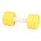 'Freedom and Adventures' Wooden Dog Training Dumbbell with Plastic Weight Plates 2000 g