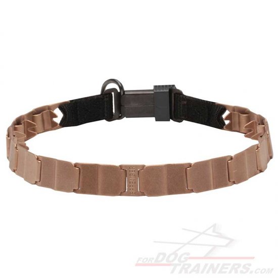 'Master' Neck Tech Curogan Prong Dog Collar with Click Lock Buckle