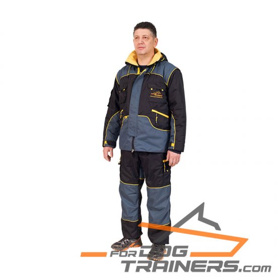 Dog Training Suit of Membrane Fabric - Click Image to Close