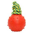 Solid Rubber Dog Ball Water Toy - Medium Size