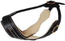 Nappa Padded Leather Loop-Like Dog Muzzle