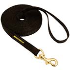 Nylon Tracking Dog Lead for Any Weather