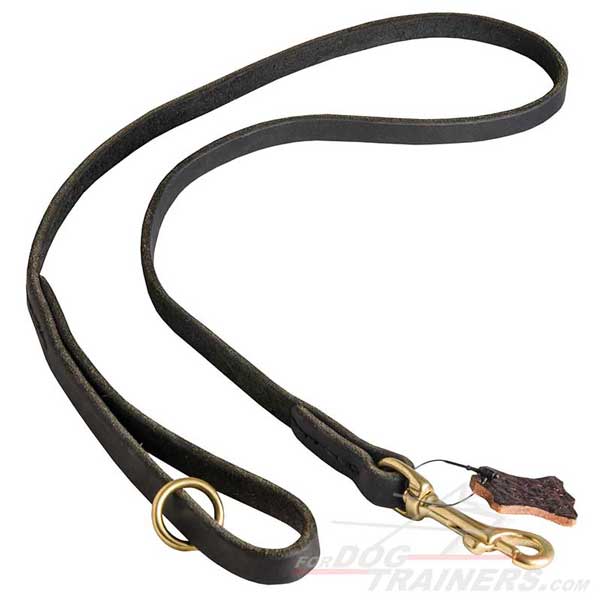 Walking Leather Dog Leash