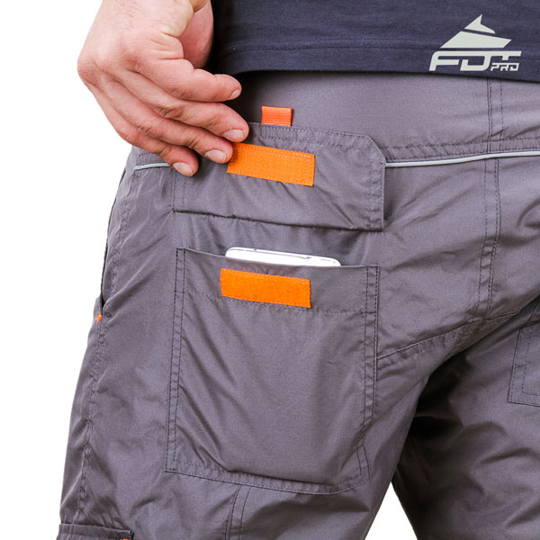 Dog Training Pants with Back Pockets Comfy Design