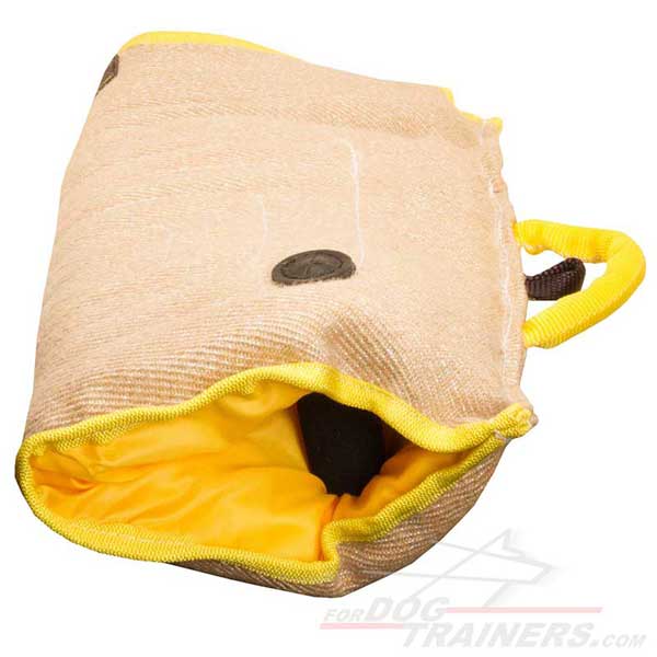 Training dog bite sleeve jute material