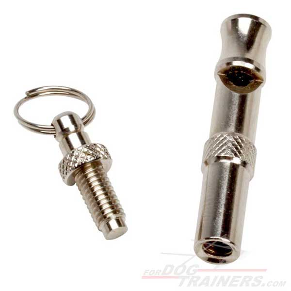 Chrome Plated Dog Whistle UltraSonic