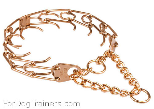 Curogan Dog Prong Collar - 1/8 inch (3.25 mm) link diameter