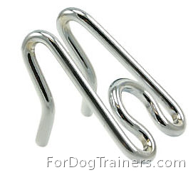 Extra Links for Herm Sprenger Chrome Plated Prong Collar - width 2.25mm (1/11 inch)