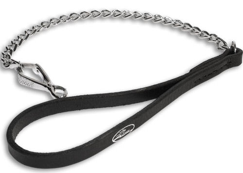 Exclusive HS Dog Leash with Leather Handle (Made in Germany) - Click Image to Close