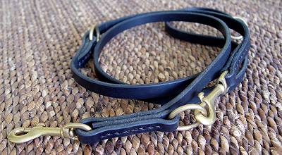 Multifunctional Leather Dog Leash - Multimode Lead